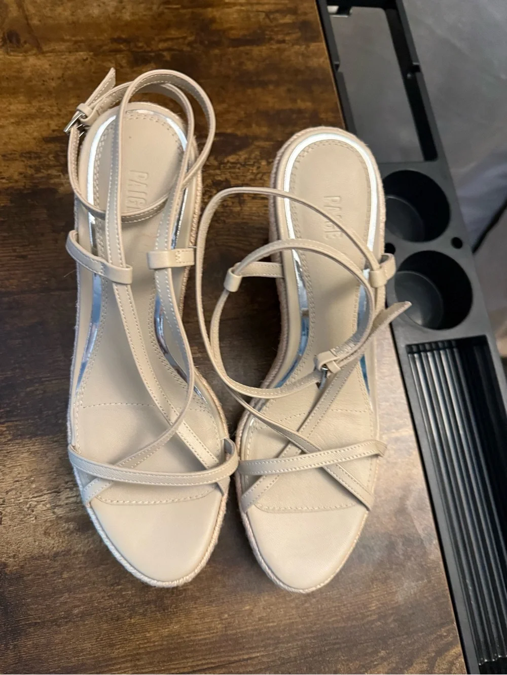 Paige Strappy Espadrille Platform Sandals - Women size 8.5